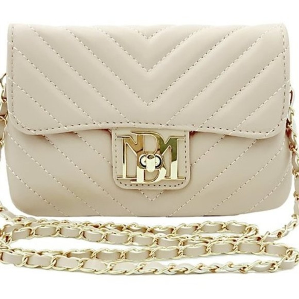 Badgley Mischka Cell Phone Crossbody NWT please see size.